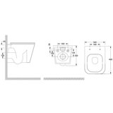 STIL WC školjka Madison Tornado white, viseća | shoptok.hr