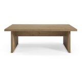 Marckeric Stolić za kavu s pločom stola u dekoru hrasta u prirodnoj boji 70x120 cm Loana – | shoptok.hr