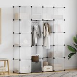  Modularni ormarić s 14 pretinaca bijeli 37 x 146 x 180,5 cm | Eponuda.com