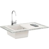  Lavabo - Umivaonik Bijelo 780 x 500 mm 80% kvarc i 20% smola | shoptok.hr