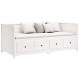  Dnevni ležaj bijeli 90 x 190 cm od masivne borovine | shoptok.hr
