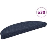  Prostirke za stepenice samoljepljive 30 kom 56x17x3 cm plave poluokrugle | shoptok.hr