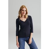 Legendww teget ženska majica sa v-izrezom 7720-9770-05 | ePonuda.com