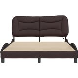  Okvir kreveta s LED-om bez madraca Hvar 120 x 200 cm od tkanine | shoptok.hr