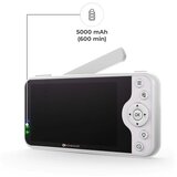 Kinderkraft NITEEYE GLOW bežični baby monitor s noćnim svjetlom, White | shoptok.hr