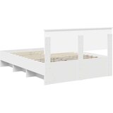  Okvir za krevet Bijelo 140 x 200 cm Konstruirano drvo - Bijelo 140 x 190 cm | shoptok.hr