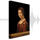  Slika - Leonardo da Vinci – Beautiful Ferronière 80x120 Akustična | shoptok.hr
