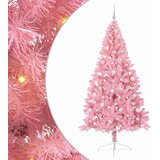  Umjetno predsvijetljeno božićno drvce Ružičasta 240 cm PVC | shoptok.hr