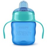 Avent SCF551/05 lonček z ustnikom 200ml, 6m+, m blue | Shoptok.si