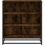  Komoda boja hrasta 68x35x76 cm konstruirano drvo i metal | shoptok.hr