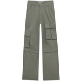 Pull&Bear Kargo hlače zelena | Shoptok.si