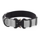 INF Taktična odsevna ovratnica L z ročajem, najlon+usnje, inox zaponka Grey, (5000214767) | Shoptok.si