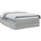 Okvir za krevet boja hrasta 140x190 cm od konstruiranog drva | shoptok.hr