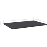 Police za knjige 8 kom sive 60 x 40 x 1,5 cm od iverice | shoptok.hr