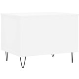 vidaXL klubska mizica bela 60x44,5x45 cm inženirski les | Shoptok.si