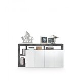 LC Mobili Elegantna bijela komoda s 4 vrata HAMBURG 209030-08OX Cijene