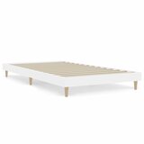 The Living Store Posteljni okvir bel 90x200 cm inženirski les - Posteljni Okvir, (21530114) | Shoptok.si