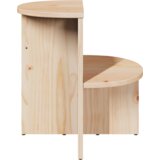 vidaXL Bocni stol 50 x 40 x 50 cm Čvrsta borova drva | shoptok.hr