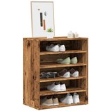 vidaXL omara za čevlje iz starega lesa 60x35x70 cm inženirski les Cene