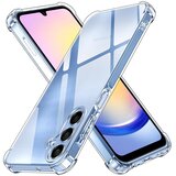 Techsuit Shockproof Clear Silicone prozorna maskica odporna na udarce za Samsung Galaxy A25 5G | Shoptok.si