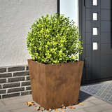vidaXL Vrtno korito 50x50x50 cm korten jeklo Cene