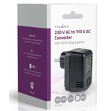 Nedis POCO104 Konvertor snage, 230V AC 50Hz, 30W, Euro, Black Omogucava upotrebu opreme iz SAD u Evropi | Eponuda.com