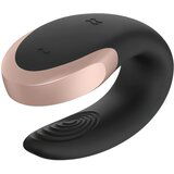 Satisfyer vibrator za parove - Double Love, crni | shoptok.hr