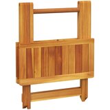  Sklopivi vrtni stol 50 x 50 x 50 cm od masivnog bagremovog drva | Eponuda.com