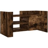 Maison Chic TV omarica - TV stojalo - Televizijska omarica dimljeni hrast 80x35x40 cm inženirski les, (21698706) Cene