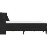  Okvir kreveta s madracem s madracem Crna 160 x 200 cm Baršun | shoptok.hr