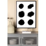Venture Home poster Dots (art. 60049) 30 × 40 cm, bijeli | shoptok.hr