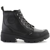 Palladium Pohodni čevlji Pallabase Leather 96905-001-M Black/Black | Shoptok.si