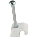 BAUHAUS Obujmica s čavlićem (4 - 7 mm, 30 mm, 100 Kom., Bijele boje) Cijene