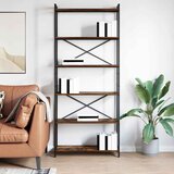  Polica Dimljeni hrast 80 x 30 x 189,5 cm Konstruirano drvo | shoptok.hr