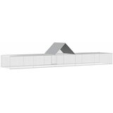 Kokošinjac od pocinčanog čelika 10 x 2 x 2 m | shoptok.hr