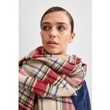 Trendyol Women's Multicolored Checkered, Soft Textured Scarf | Shoptok.si