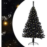  Umjetno predsvijetljeno božićno drvce Crna 120 cm PVC | shoptok.hr
