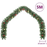  Božićna girlanda ukrašena kuglicama 5 m | shoptok.hr