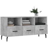TV ormarić boja betona 102 x 36 x 50 cm od konstruiranog drva | shoptok.hr