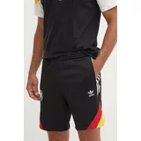 Adidas Kratke hlače moške, črna barva, IY7050