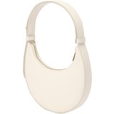 Furla Torba za čez ramo volneno bela | Shoptok.si