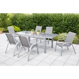 Gardenson Vrtna Garnitura Amalfi, 7-Delno, Rjava | Shoptok.si