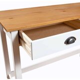  Konzolna mizica Hill z 2 predaloma 110x45x74 cm borovina, (20713061) | Shoptok.si