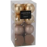 Ena Set novogodišnjih kugli 6cm 16/1 517338/ zlatna | Eponuda.com