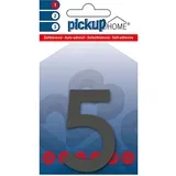 Številka Pickup 3D Home Rio (Motiv: 5, višina: 6 cm, sive barve)
