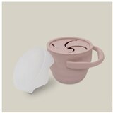 Interbaby sklopivi silikonski držač za grickalice Dark Pink | shoptok.hr
