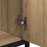 vidaXL Kopalniška omara za umivalnik artisan hrast 90 x 33 x 60 cm | Shoptok.si