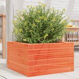 Maison Chic Vrtno cvetlično korito - Cvetlični Lonec voščeno rjavo 40x40x23 cm borovina, (21789406) | Shoptok.si