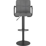 vidaXL Barski stolček svetlo sivo blago, (20968496) | Shoptok.si