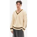 Marni Vuneni pulover za muškarce, boja: bež, CVMG0081Q0.UFP115-MXW08